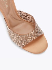 Carvela Brown Isabella Vinyl Mule Sandals - Image 5 of 5