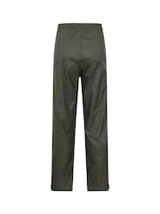 Mountain Warehouse Dark Green Mens Pakka Waterproof Overtrousers - Image 3 of 5