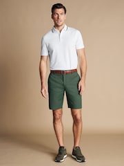 Charles Tyrwhitt Green Cotton Shorts - Image 2 of 5