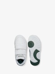 Lacoste Children Court White/Green Trainers - Image 3 of 4