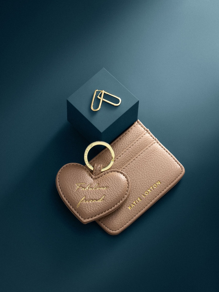 Katie Loxton Friend Keyring and Cardholder Gift Set - Image 1 of 5