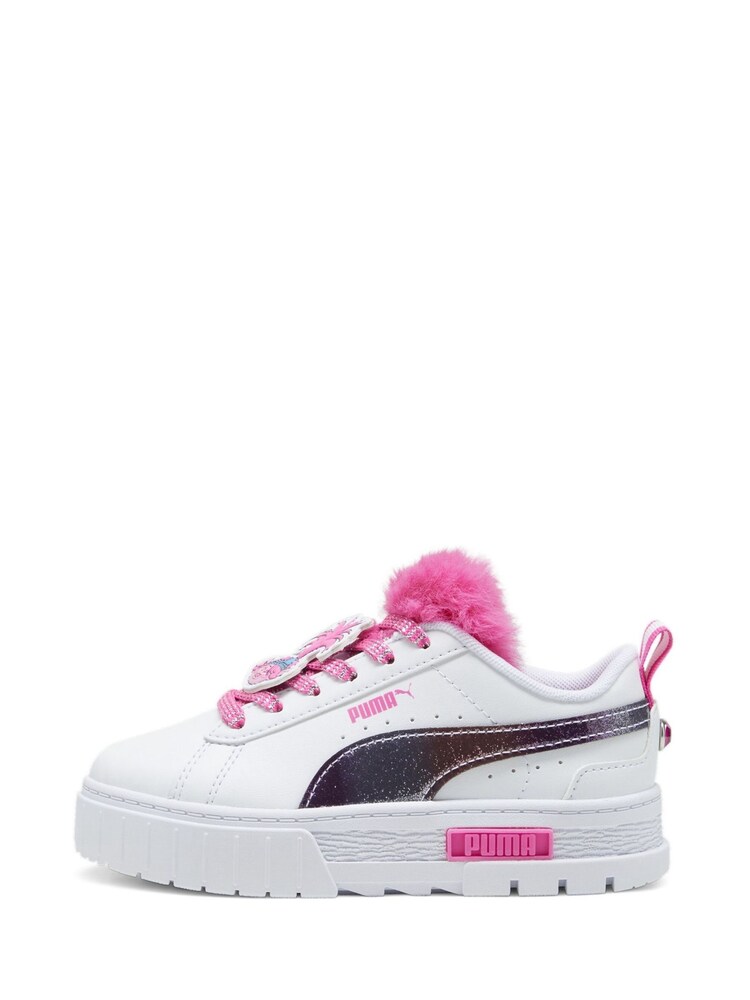 Puma White Kids Girls X Trolls Mayze Sneakers - Image 1 of 6 Puma White Kids Girls X Trolls Mayze Sneakers - Image 1 of 6