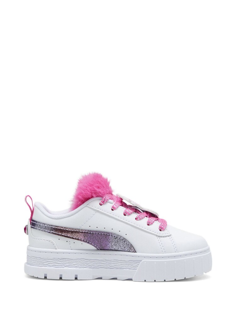 Puma White Kids Girls X Trolls Mayze Sneakers - Image 2 of 6 Puma White Kids Girls X Trolls Mayze Sneakers - Image 2 of 6