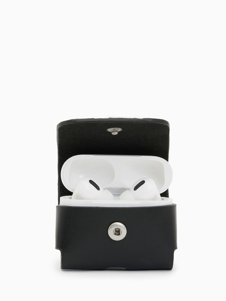 AllSaints Black Tierra Airpod Case - Image 2 of 5