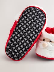 Red Santa Christmas Slippers - Image 4 of 5