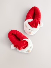 Red Santa Christmas Slippers - Image 5 of 5