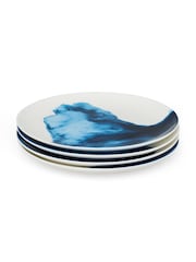 Rick Stein Set of 4 Blue Coves of Cornwall Side Plates - Image 1 of 4