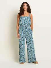 Brakeburn Green Willow 100% Cotton Jumpsuit - Image 4 of 5