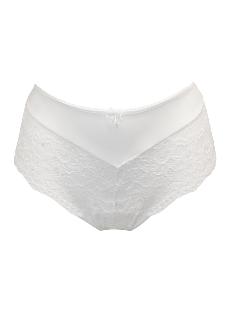 Weiß - Pour Moi Fleur Cheeky V-Shaped Knickers - Image 3 of 4
