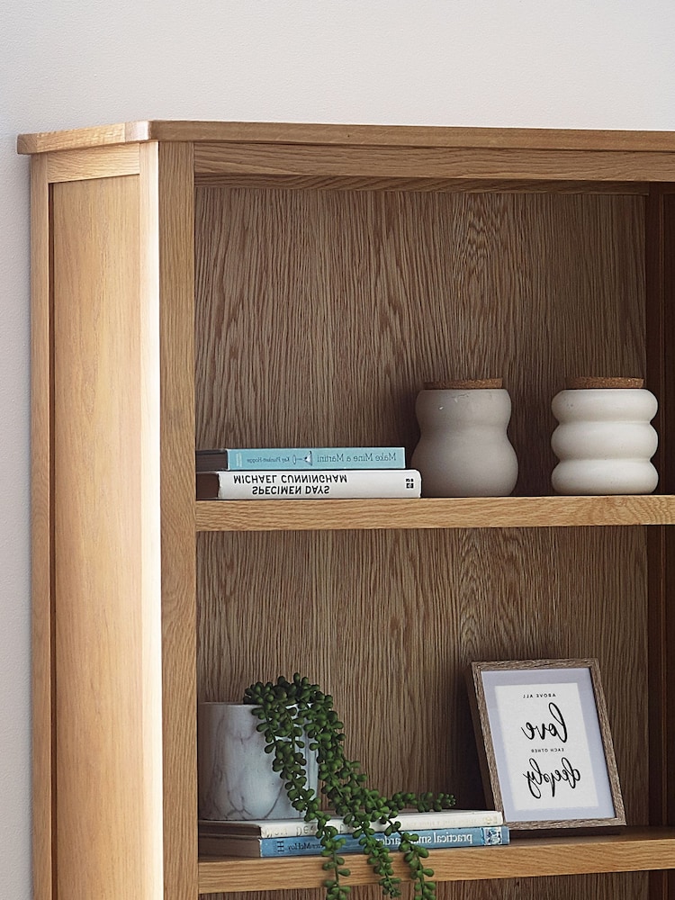 Julian Bowen Brown Mallory Tall Bookcase - Image 4 of 4
