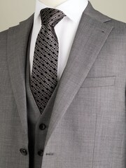 Black/Neutral Brown Link Signature Made In Italy Tie - Image 1 of 5