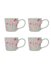 Cath Kidston Sage Friendship Gardens Dolly Mug Set - Image 2 of 3