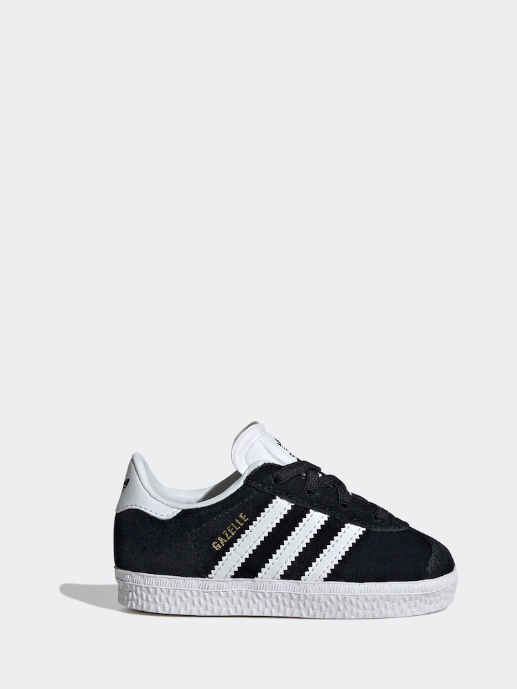 Negro/Blanco - Zapatillas Gazelle de adidas Originals - Imagen 1 de 9