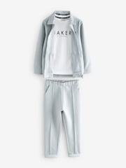 Baker by Ted Baker modra jakna 100% bombaž kepra; Komplet suknjič majic in hlač - Slika 9 iz 13