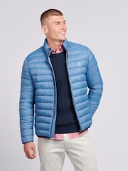 U.S. Polo Assn. Blue Lightweight Mens Bound Quilted Jacket - Image 1 of 7