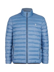 U.S. Polo Assn. Blue Lightweight Mens Bound Quilted Jacket - Image 5 of 7