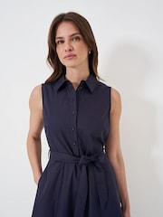 Crew Clothing ärmelloses Hemdkleid - Bild 3 von 4