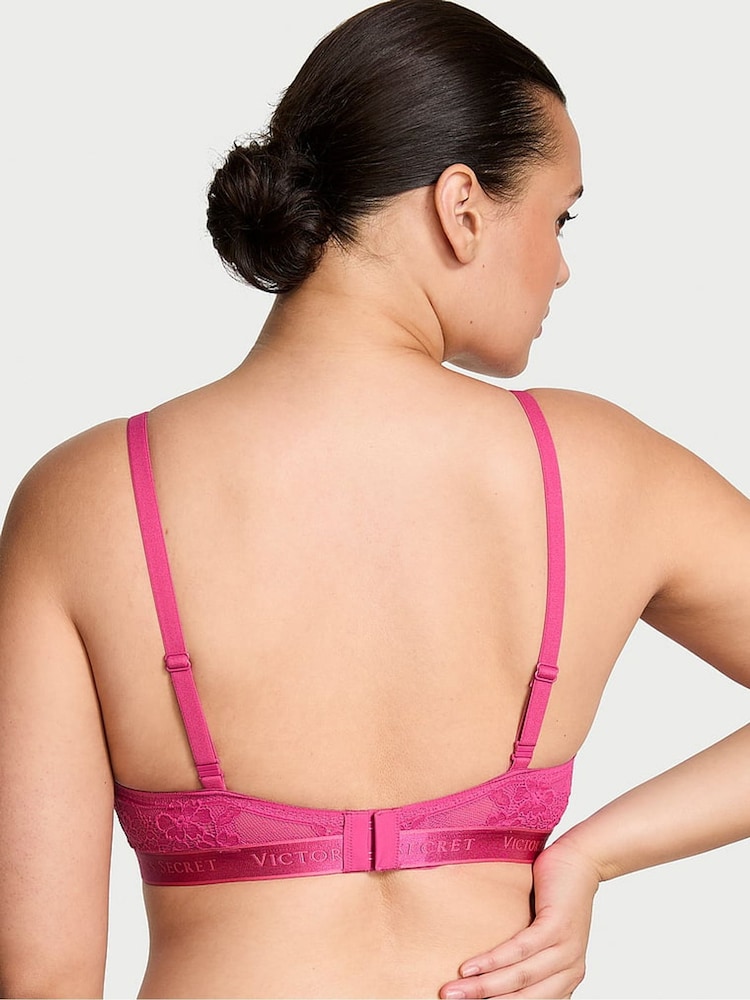 Victoria's Secret Luscious Rose Pink Full Cup Lightly Lined Bra - Image 2 of 3