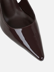 Simmi London Brown Debbie Court Shoes - Image 3 of 4