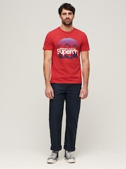 Superdry Red Great Outdoors Graphic T-Shirt - Image 2 of 5