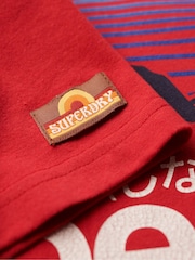 Superdry Red Great Outdoors Graphic T-Shirt - Image 5 of 5