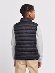 U.S. Polo Assn. Black Bound Quilted Boys Gilet - Image 4 of 7
