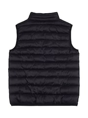U.S. Polo Assn. Black Bound Quilted Boys Gilet - Image 6 of 7