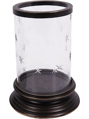 Laura Ashley Gilded Dark Bronze Cleverton Hurricane Candle Holder - Image 5 of 6
