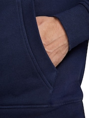 Raging Bull Blue Classic Zip Up 100% Cotton Hoodie - Image 6 of 7