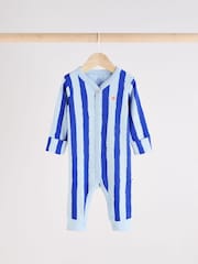 Multi Baby Footless Sleepsuits 3 Pack (0mths-3yrs) - Image 11 of 12