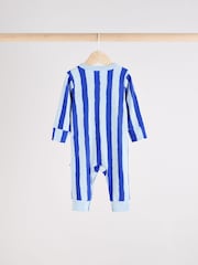 Multi Baby Footless Sleepsuits 3 Pack (0mths-3yrs) - Image 3 of 12