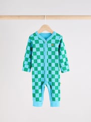 Multi Baby Footless Sleepsuits 3 Pack (0mths-3yrs) - Image 4 of 12