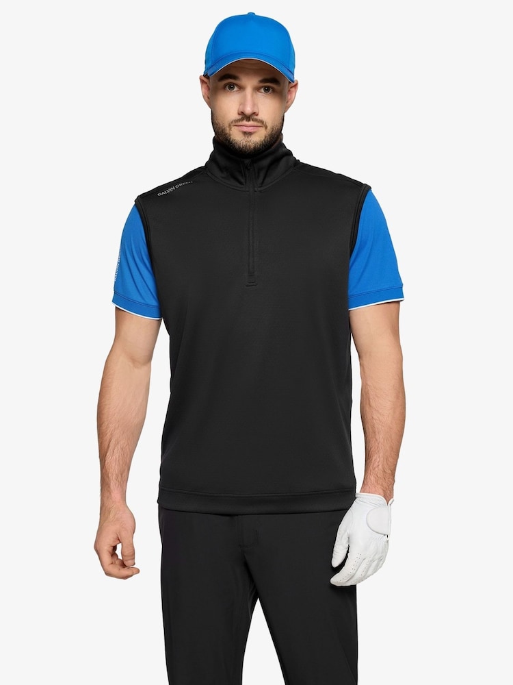 Galvin Green Black Del Golf Gilet - Image 1 of 5