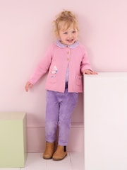 JoJo Maman Bébé Lilac Cord Trousers - Image 1 of 5