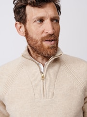 Aubin Pelham Quarter Zip Jumper - Image 4 of 10