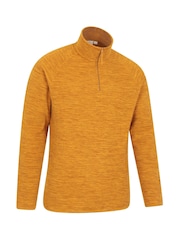 Mountain Warehouse Yellow Mens Snowdon Micro Fleece - Image 2 of 4