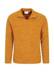 Mountain Warehouse Yellow Mens Snowdon Micro Fleece - Image 3 of 4
