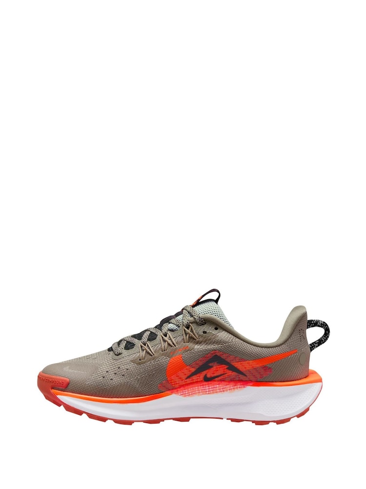 Nike Brown Youth Pegasus Trail 5 Running Trainers - Image 2 of 4
