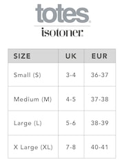 Totes Black Isotoner Popcorn Slippers - Image 5 of 5
