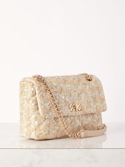 Lipsy Cream Multiway Chain Crossbody Bag - Image 2 of 4