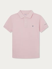 Hackett London Polo-Shirt für ältere Jungen mit kurzen Ärmeln​​​​​​​, Rosa - Bild 1 von 4