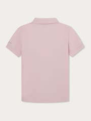 Hackett London Polo-Shirt für ältere Jungen mit kurzen Ärmeln​​​​​​​, Rosa - Bild 2 von 4