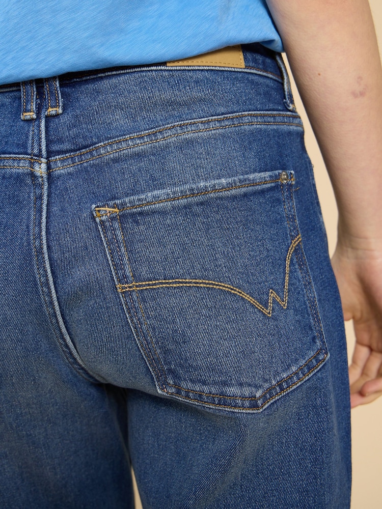 White Stuff Blue Freya Weekend Jeans - Image 4 of 7