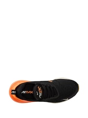 Nike Orange/Black Youth Air Max 270 Trainers - Image 3 of 4
