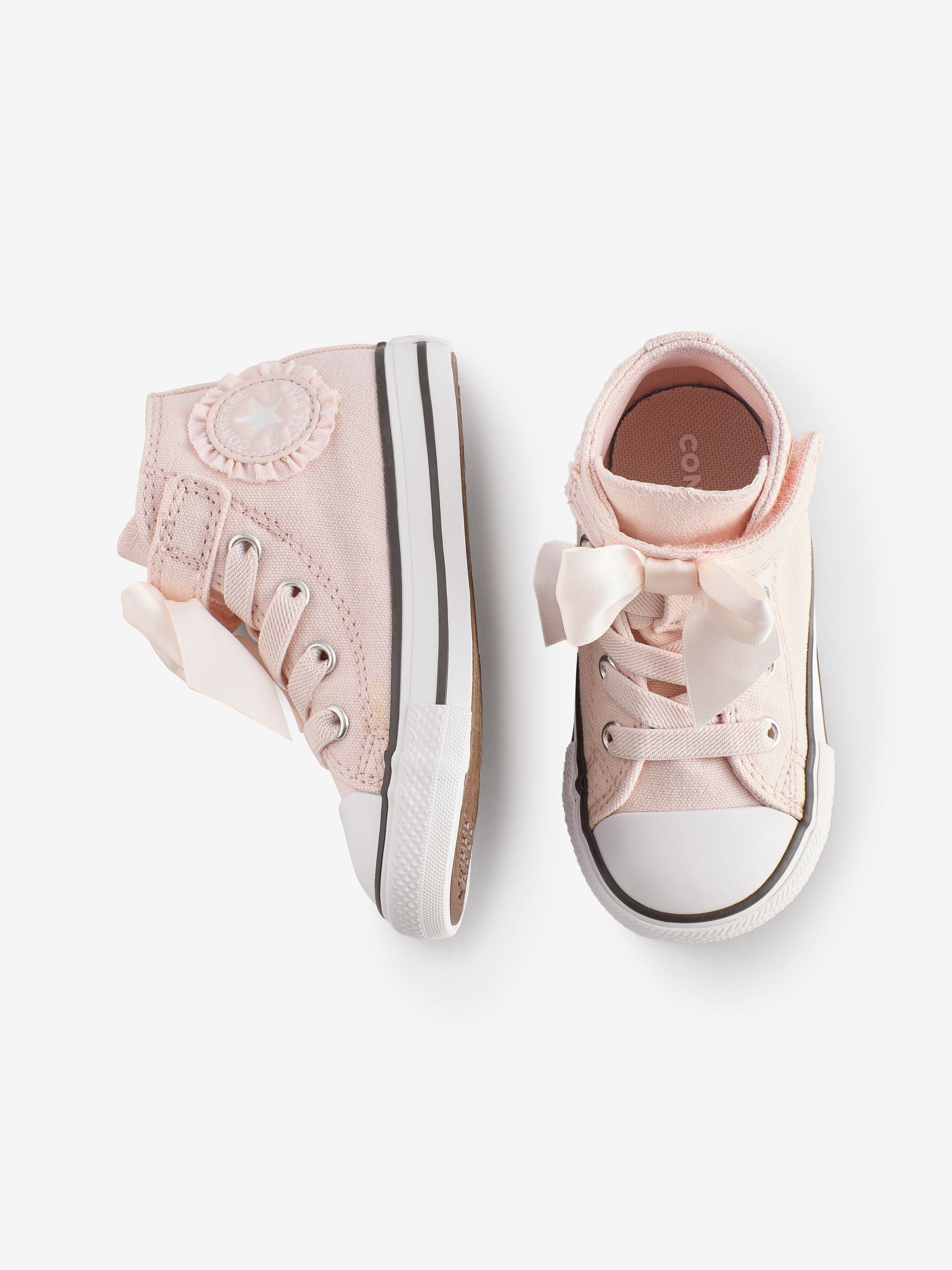 Buy Converse Pink Infant Chuck Taylor Bow Detail 1V Trainers from Next USA