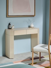 MADE.COM Ecru White Eleni Dressing Table - Image 1 of 4