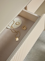 MADE.COM Ecru White Eleni Dressing Table - Image 3 of 4