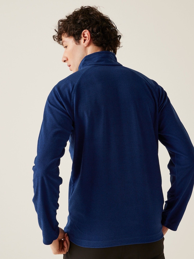 Regatta Blue Dark Montes Quarter Zip Fleece - Image 2 of 9