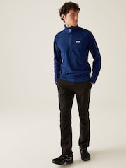 Regatta Blue Dark Montes Quarter Zip Fleece - Image 3 of 9
