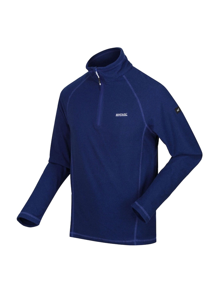 Regatta Blue Dark Montes Quarter Zip Fleece - Image 9 of 9 Regatta Blue Dark Montes Quarter Zip Fleece - Image 9 of 9